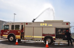 Bruce Power purchased five new fire trucks as one of its post Fukushima enhancements. (CNW Group/Bruce Power)
